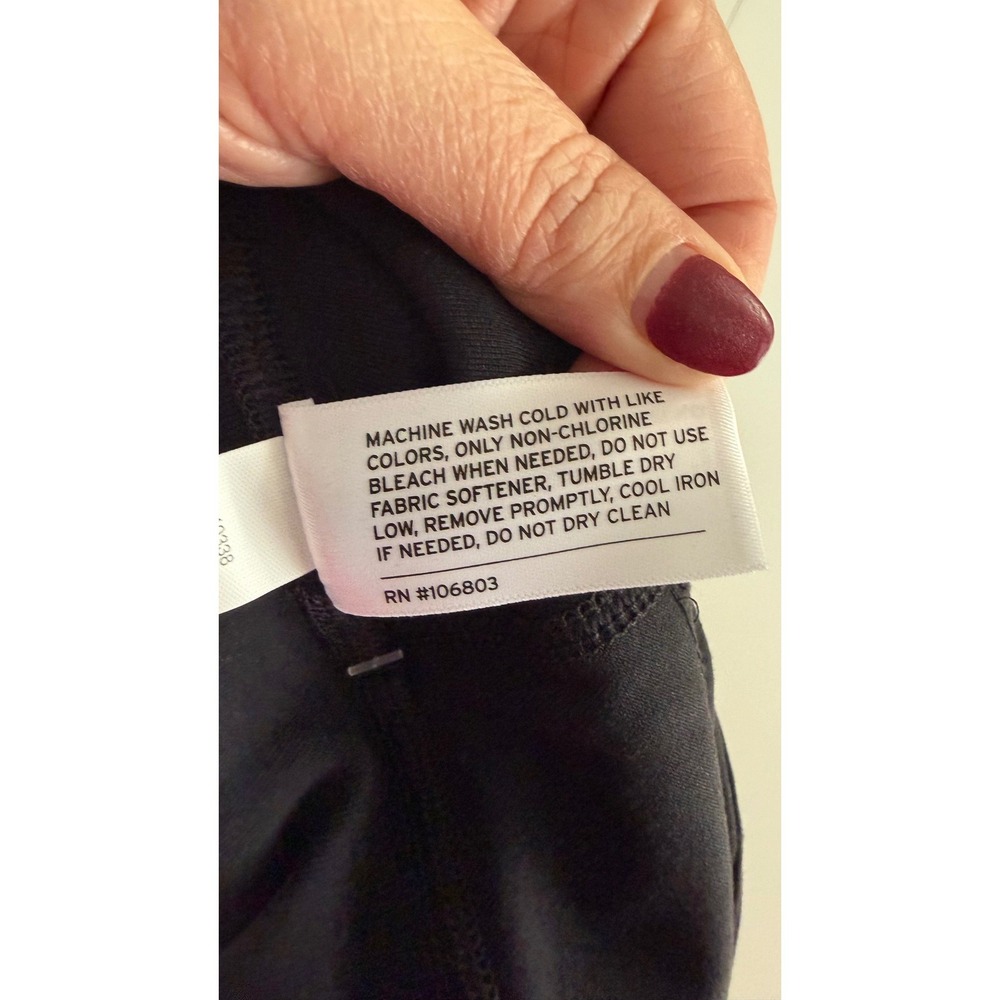 Duluth Trading Co Noga Namastash Skort Women's Size XXL Black Pockets Wicking - Picture 5 of 13